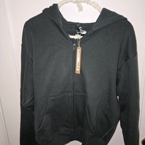 SKIMS Spruce Classic Zip-Up Hoodie